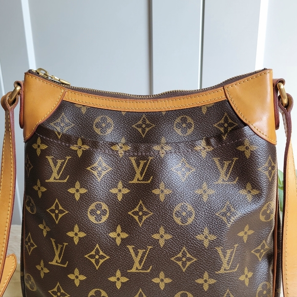 💕DISCONTINUED Very Rare Crossbody LOUIS VUITTON Odeon PM Monogram - Picture 11 of 16